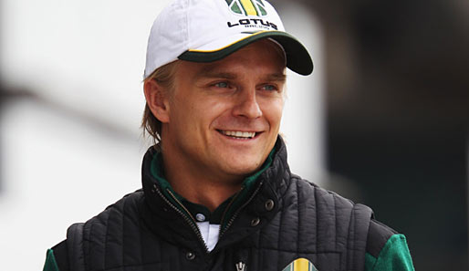 Heikki Kovalainen sitzt seit dieser Saison in einem Lotus-Boliden