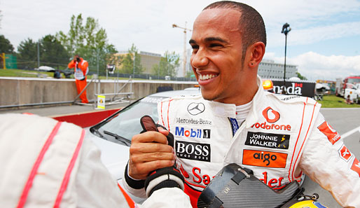 Lewis Hamilton rollte in der Auslaufrunde des Qualifyings wegen Benzinmangels aus