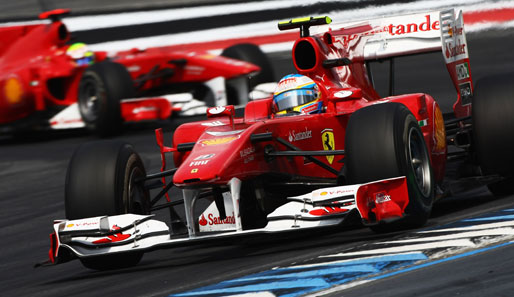 Fernando Alonso gewinnt in Hockenheim vor Felipe Massa