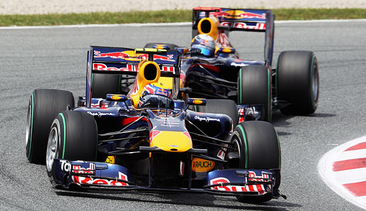 Sebastian Vettel und Mark Webber liegen in der Fahrerwertung auf den Plätzen drei und vier