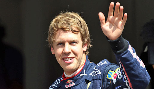 Sebastian Vettel landete in Hockenheim hinter den beiden Ferrari auf Rang drei