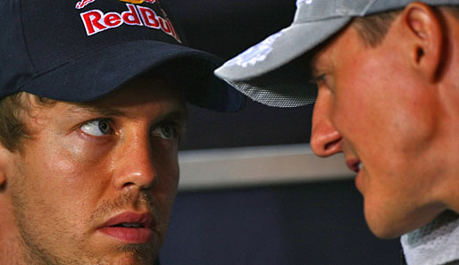 Michael Schumacher und Sebastian Vettel wurden den Erwartungen beim Ungarn-GP nicht gerecht