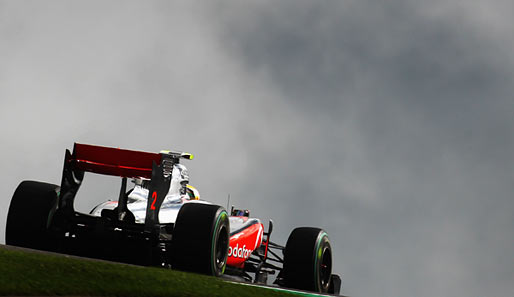 Lewis Hamilton konnte als einziger Top-Fahrer seine Zeit in der letzten Runde noch verbessern