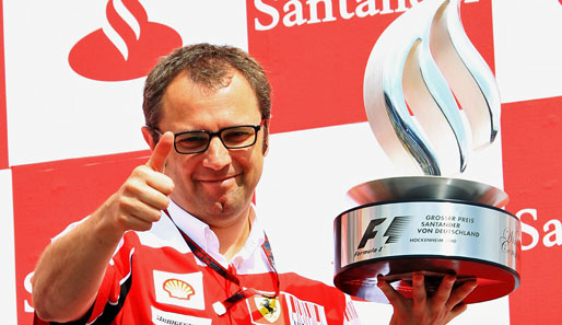 Stefano Domenicali ist seit November 2007 Teamchef bei Ferrari