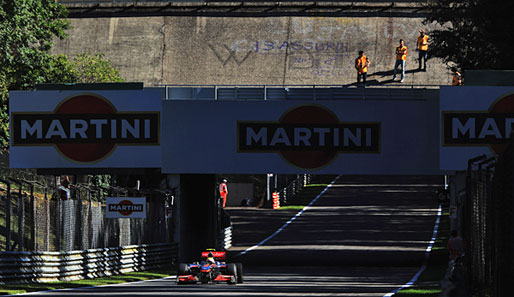 Lewis Hamilton drehte im dritten Training in Monza 19 Runden