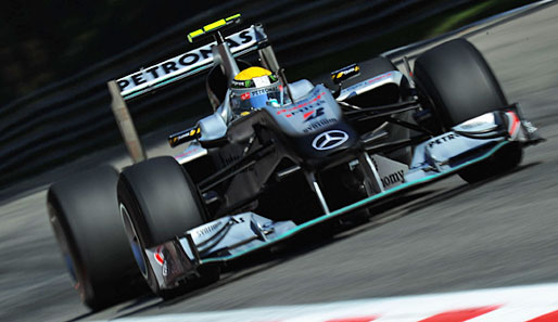 Nico Rosberg kam in Monza im Mercedes vom siebten Startplatz