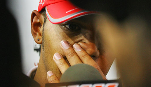 Lewis Hamilton liegt nach seinem Unfall in Singapur nur noch auf Rang drei der Fahrer-WM
