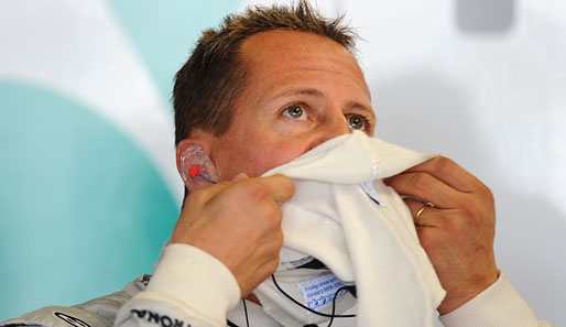 Michael Schumacher wartet bei Mercedes noch auf seinen ersten Podestplatz