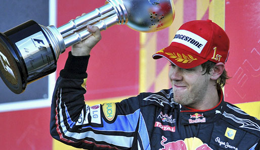 Sebastian Vettel hat in seiner Karriere bisher sieben Grand-Prix-Siege geholt