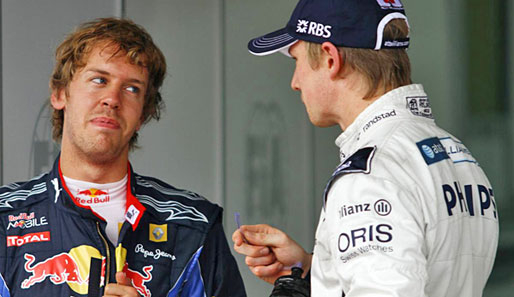 Sebastian Vettel war im Qualifying mehr als eine Sekunde langsamer als Nico Hülkenberg