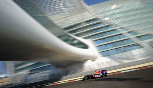 Sebastian Vettel fuhr beim dritten Training in Abu Dhabi die schnellste Zeit