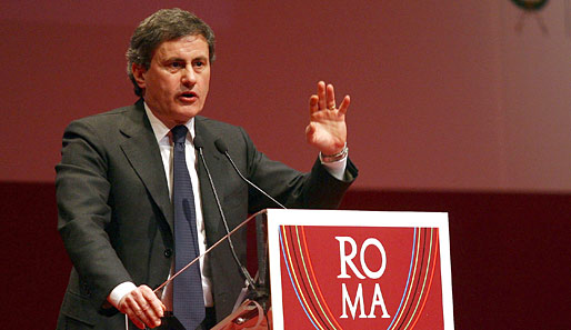 Roms Bürgermeister Gianni Alemanno plädiert für die Ausrichtung der Olympiade 2020