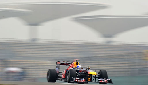 Sebastian Vettel war in beiden Trainingssessions in Shanghai der Schnellste