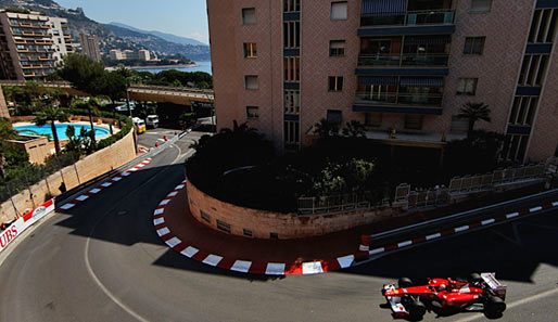 Fernando Alonso ist im Training zum Monaco-GP Bestzeit gefahren