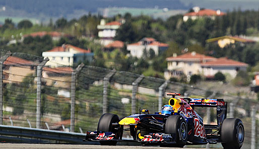 Sebastian Vettel steht im vierten Rennen der Saison zum vierten Mal auf der Pole-Position