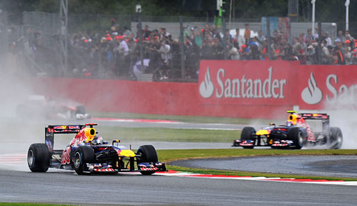 Sebastian Vettel und Mark Webber droht auf dem Nürburgring ein Regenrennen