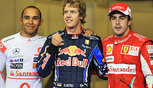 Lewis Hamilton und Fernando Alonso geben den Titelkampf gegen Sebastian Vettel nicht auf