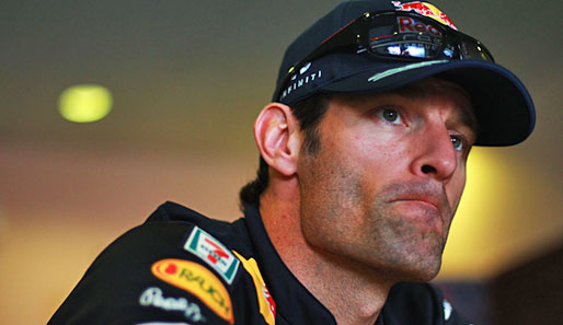 Mark Webber liegt in der Fahrerwertung sechs Rennen vor Schluss auf Platz vier
