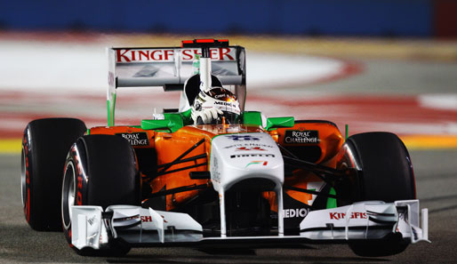 Adrian Sutil ist Stammpilot beim Formel-1-Team Force India