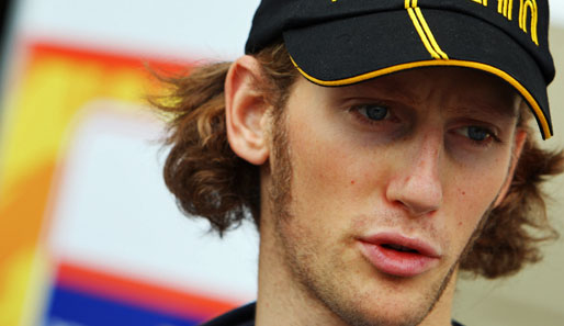 Romain Grosjean darf wieder in den Lotus-Renault-Boliden steigen