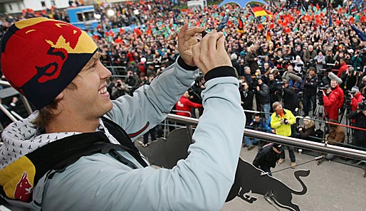 Die Fans können sich freuen: wie im letzten Jahr kommt Sebastian Vettel nach Heppenheim