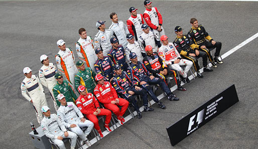 In der Formel-1-Saison 2011 kamen insgesamt 28 Fahrer zum Einsatz