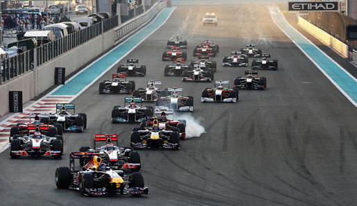 Lewis Hamilton hat in Abu Dhabi seinen zweiten Saisonsieg gefeiert