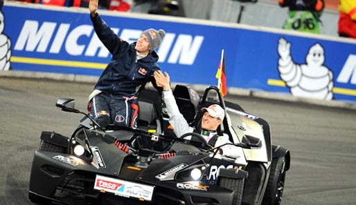Sebastian Vettel: Am Wochenende Race-Of-Champions-Teamsieger , bald schon im Rallye-Wagen?