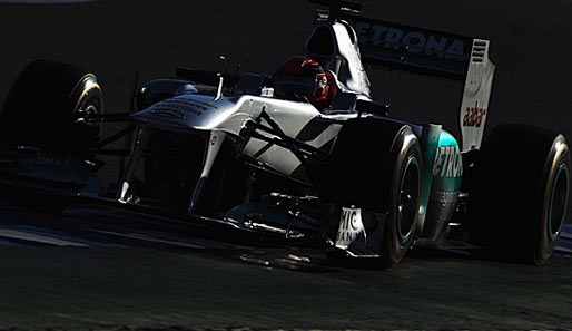 Michael Schumacher wird am Dienstag die erste offizielle Testfahrt im neuen Mercedes bestreiten
