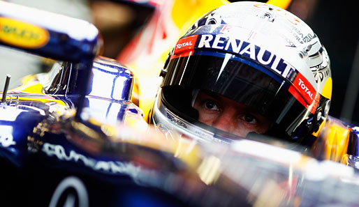 Hoch konzentriert, aber noch lange nicht am Limit - Weltmeister Sebastian Vettel