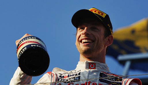 Gegen Jenson Button war in Australien kein Kraut gewachsen - der Red Bull ist wieder schlagbar