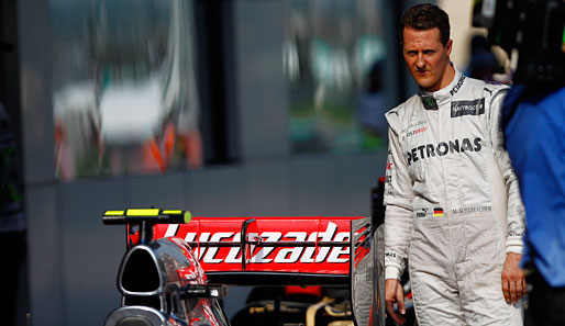 Michael Schumacher hat bei Mercedes nur noch einen Vertrag bis zum Ende der Saison