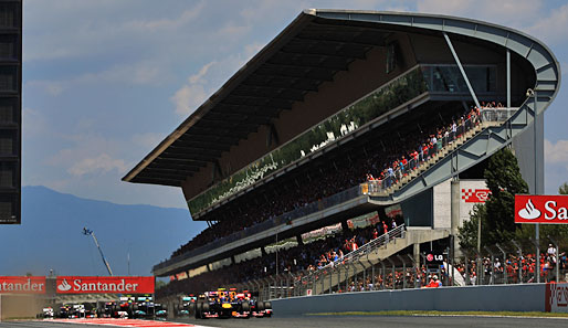 2011 ging der Sieg beim Spanien-GP in Barcelona nach hartem Kampf an Sebastian Vettel