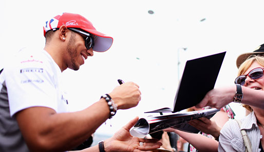 Lewis Hamilton fährt seit 2007 für das Team McLaren