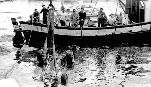 1965 versenkte Paul Hawkins sein Auto im Hafenbecken von Monaco