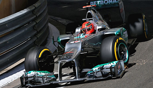 Michael Schumacher holte in Monaco offiziell seine 69. Pole-Position