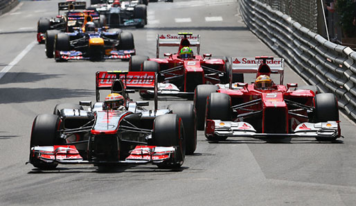 In Monaco war Ferrari schon schneller unterwegs als die Konkurrenz von McLaren