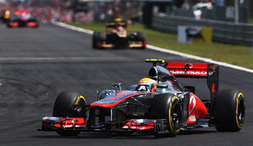 Fuhr der Konkurrenz in Ungarn davon: Lewis Hamilton