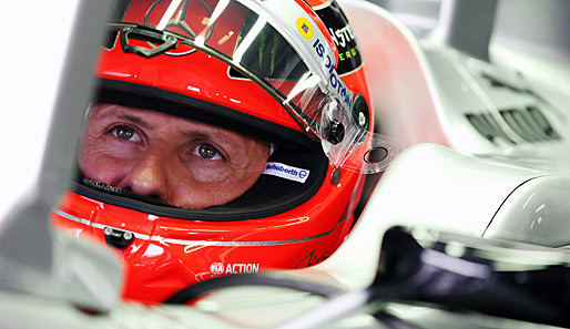Michael Schumacher sicherte sich im 1. Freien Training zum Italien-Grand-Prix in Monza die Bestzeit