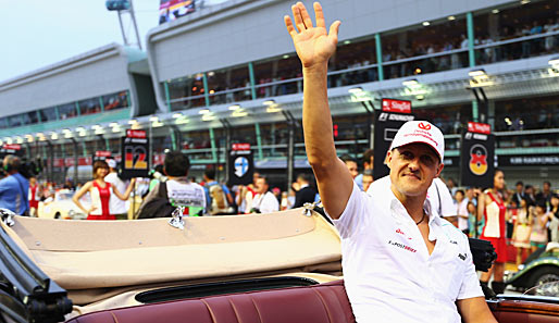 Michael Schumacher nimmt nach drei Jahren Abschied von Mercedes