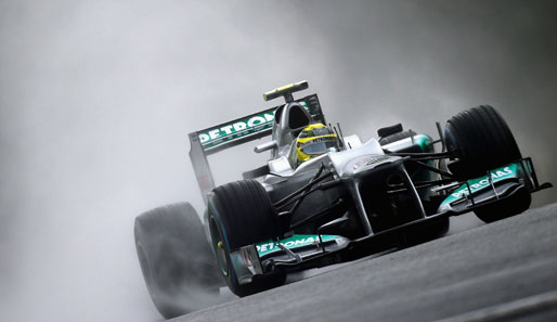 Nico Rosberg muss nach Getriebewechsel an seinem Mercedes fünf Plätze weiter hinten starten