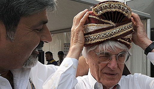 Bernie Ecclestone wurde am Indien-GP-Wochenende 82. An Rente denkt der Formel-1-Promoter nicht