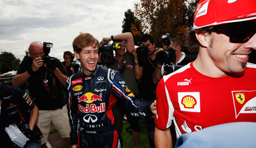Sebastian Vettel und Fernando Alonso sind die letzten Piloten mit Chance auf den WM-Titel