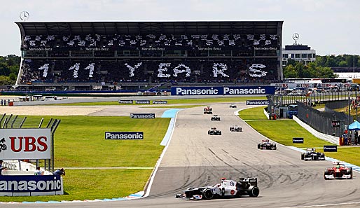 Ob die Formel 1 auch nächstes Jahr am Hockenheimring gastiert, ist noch unklar