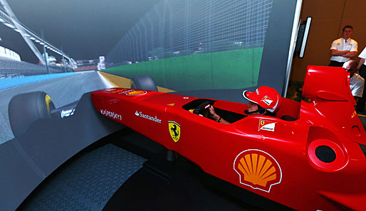 Ferraris Simulator scheint verbesserungsfähig zu sein