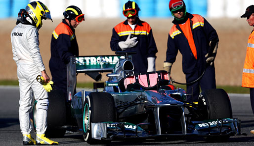 Nico Rosberg erlebte keinen Auftakt nach Maß