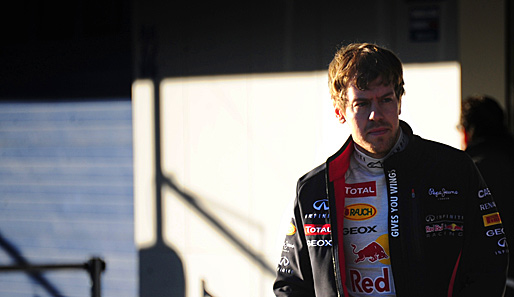 Sebastian Vettel hat am Donnerstag in Jerez die ersten Runden gedreht