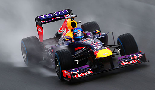 Sebastian Vettel muss sich wie die anderen Fahrer in Geduld üben