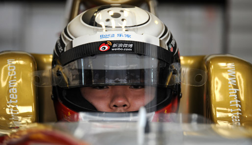 Qing-Hua Ma saß letzte Saison noch im HRT, beim GP von China darf er für Caterham im Training ran