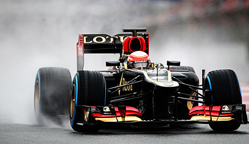 Romain Grosjean fährt mühelos zur Bestzeit, während andere Teams neue Teile testen